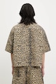 Odjeća Pamučna košulja RHUDE Leopard Boxy Work RHSS25SR05012 smeđa