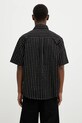 Clothing Carhartt WIP cotton shirt S/S Drewe Shirt I034537.2S0XX black