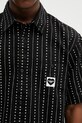 Carhartt WIP cotton shirt S/S Drewe Shirt black I034537.2S0XX