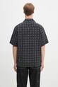Odjeća Pamučna košulja Carhartt WIP S/S Furoshiki Shirt I034549.2SQXX crna