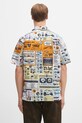 Îmbrăcăminte Carhartt WIP cămașă din amestec de in S/S Catalogue Shirt I034548.2UDXX multicolor