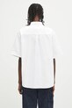 Odzież Carhartt WIP koszula bawełniana S/S Braxton Shirt I031454.00AXX biały