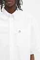 Carhartt WIP cotton shirt S/S Braxton Shirt white I031454.00AXX