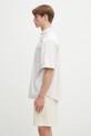 Carhartt WIP koszula bawełniana S/S Braxton Shirt I031454.2V4XX beżowy SS25