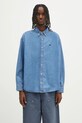 Джинсовая рубашка Carhartt WIP L/S Lucas Shirt гладкий голубой I034525.106