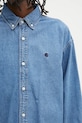 Džínová košile Carhartt WIP L/S Lucas Shirt modrá I034525.106