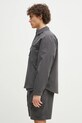 Bunda Alpha Industries LS Laser Cut Shirt 756121.747 šedá SS25