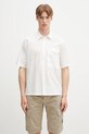 Хлопковая рубашка C.P. Company casual белый 18CMSH249A005328G