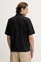 Odzież C.P. Company koszula bawełniana 18CMSH249A005328G czarny
