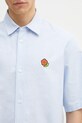 Pamučna košulja Kenzo plava FF55CH1279LO.64