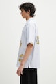 Kenzo camicia in cotone FF55CH1309A5.64 blu SS25