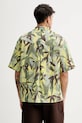 Îmbrăcăminte Kenzo cămașă din amestec de in FF55CH1309P1.45 verde