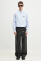 Kenzo koszula bawełniana FF55CH4109LO.64 niebieski