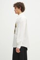 Kenzo koszula bawełniana FF55CH4309P2.01 biały SS25
