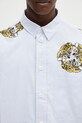 Bavlněná košile Kenzo modrá FF55CH5039A5.64