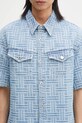 Kenzo koszula jeansowa niebieski FF55DC1026J4.DB