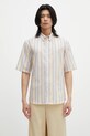 Martine Rose cotton shirt Casual cotton yellow 466WS21306