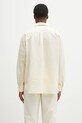 Odzież Norse Projects koszula Mo Oversized Check Shirt N40.0820.2064 beżowy