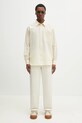 Norse Projects koszula Mo Oversized Check Shirt N40.0820.2064 beżowy