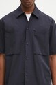 Сорочка Norse Projects Hermann Travel Light SS темно-синій N40.0824.7004