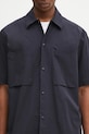 Сорочка Norse Projects Hermann Travel Light SS темно-синій N40.0824.7004