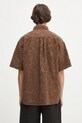 Oblečení Košile Norse Projects Mo Oversized Fil Coupe SS Shirt N40.0830.2033 hnědá