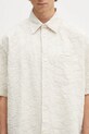 Košile Norse Projects Mo Oversized Fil Coupe SS Shirt béžová N40.0830.0957