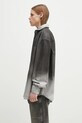 Rifľová košeľa Marcelo Burlon Gradient Denim Overshirt Black White CMYE01DS25DEN0011001 sivá SS25