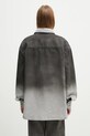 Oblečenie Rifľová košeľa Marcelo Burlon Gradient Denim Overshirt Black White CMYE01DS25DEN0011001 sivá