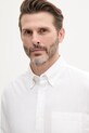 United Colors of Benetton camicia bianco 5KFHUQ05R