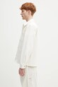 Lacoste koszula jeansowa CH9222 beżowy SS25