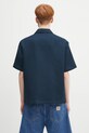 Abbigliamento Lacoste camicia in cotone CH9924 blu navy