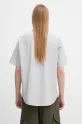 Odzież No Problemo koszula bawełniana SS Uniform Shirt NP4010303 szary