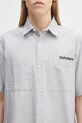 No Problemo koszula bawełniana SS Uniform Shirt szary NP4010303