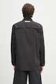 Ρούχα Βαμβακερό πουκάμισο Undercover Shirt/blouse UP1E4410 μαύρο