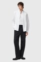 AllSaints camasa din bumbac HAVEN M123SC alb