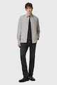 AllSaints camasa din bumbac HAVEN M123SC gri