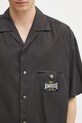 Košeľa AMBUSH S/S Satin Shirt čierna 12115311