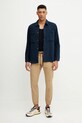 Fjallraven geacă cu aspect de cămașă Singi Flannel Overshirt M F12600226.555 bleumarin SS25