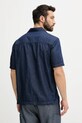 Îmbrăcăminte United Colors of Benetton cămașă din bumbac 5DHJUQ05K bleumarin