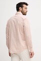 Îmbrăcăminte United Colors of Benetton cămașă din bumbac 5UBMUQ04A portocaliu