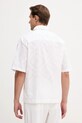 Одяг Бавовняна сорочка United Colors of Benetton 5UBMUQ05P білий
