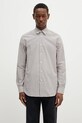 Paul Smith cămașă din bumbac lung bej M1R.901U.P02635