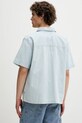 Îmbrăcăminte Levi's cămașă din bumbac SS DALTON WORKER WW 001TA albastru