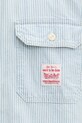 Levi's cămașă din bumbac SS DALTON WORKER WW 001TA albastru