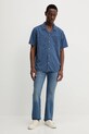 Košile Levi's S/S CLASSIC CAMPER 21976 modrá SS25