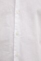 Sisley camicia di lino 51FCSQ03K bianco