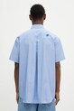 Ρούχα Βαμβακερό πουκάμισο Ader Error Apparel-Top BN42FYSH0202ST μπλε