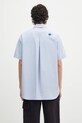 Clothing Ader Error cotton shirt Apparel-Top BN42FYSH0202SB blue