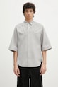 Рубашка Ader Error Apparel-Top гладкий серый BO01SSSH0201GR